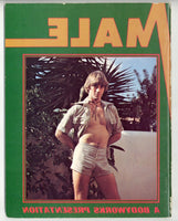 Male #4 Ron Stevens, Mark Kropp 1979 Vintage Gay Magazine 60pgs Bodyworks, Arena Publ. M36912