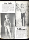 Stable Stud: Men At Work V2#1 Cal Holt, Ted Roberts 1980 Western Theme Illustrated Gay Cowboy Sex Pulp 48pgs Man's Image Publ. NYC M39033