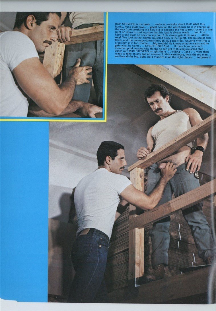 Warehouse Load #1 Ron Stevens, Clay Russell 1979 Illustrated Gay Pulp ...