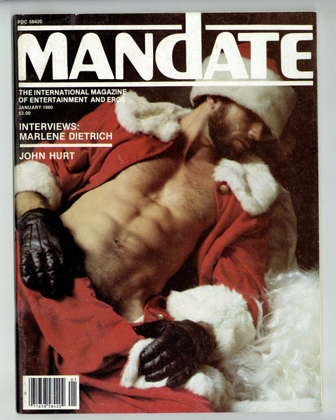 Mandate 1980 John Hurt, Eros, Rick Wolfmier-Colt Studios 80pgs Gay Pinup Magazine M36809