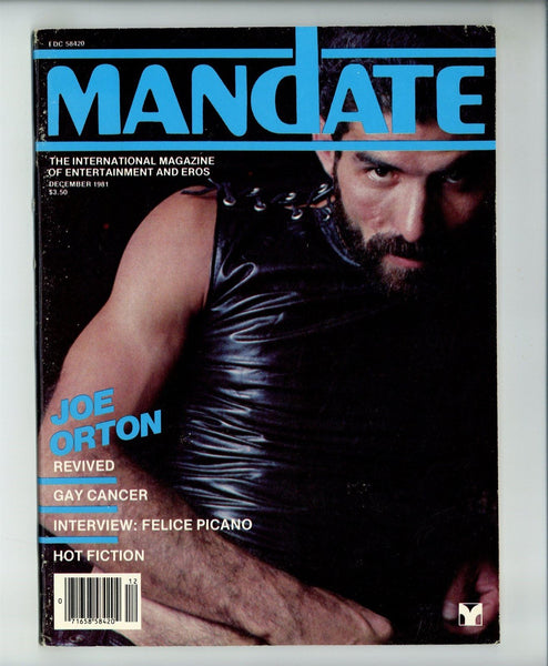 Mandate 1981 Dudley Williams, Tim Kramer, Miles O'Keefe, Colt Leather, Falcon Studios 82pgs Gay Magazine M36728