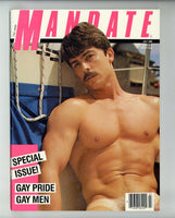 Mandate 1986 Chris Morris, Kristen Bjorn, Naakkve 98pgs Pride Special Gay Magazine M36556