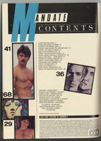 Mandate 1986 Chris Morris, Kristen Bjorn, Naakkve 98pgs Pride Special Gay Magazine M36556
