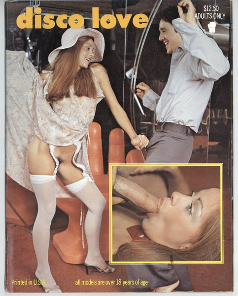 Disco Love #1 Spectacular Long Red Hair Female 1979 Explicit Porn Magazine 32pg Knockout Pub. M36295