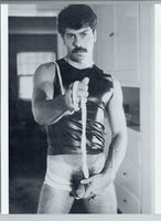 Tightropes #3 Chris Burns, Tony Michaels 1983 Gay Leather Pictorial BDSM Spandex Bondage 48pg Close Up Prod. M22388