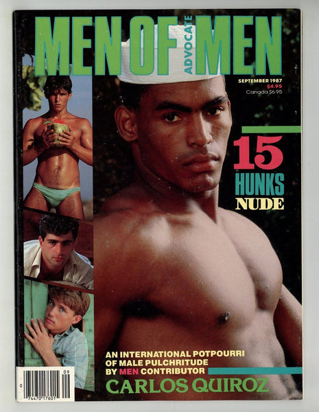 Men Of Advocate Men 1987 Luis Perdes, Bart Ward, Dan Morgan, Jeremy Butler 66pgs Magazine M36712