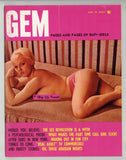 Gem Magazine 1968 Prostitution Call Girls Pulp 76pgs Big Boobs Women, L&L Publ. M38817