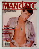 Mandate 1982 Zak Drummer, Nove Studios 82pg Mickey Squires, Fred Bisonnes Gay Magazine M39304