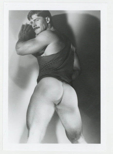 Ryan Hayward 1985 Gorgeous Rear View Ass Tank Top Sexy Smile Colt Studio 5x7 Jim French Photo J14365