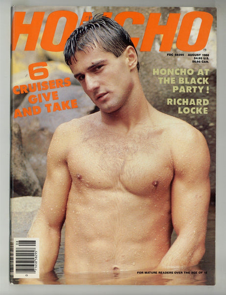 Honcho 1988 Luciano Pereira, Brad Foreman, Kristen Bjorn, Malexpress, 98pgs Gay Leather Magazine M36799