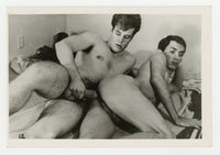 Beefcake & Jock 1960 Big Cock Anal Intimacy 6x4 Vintage Gay Photo 6x4 Acme Prod. Q9439
