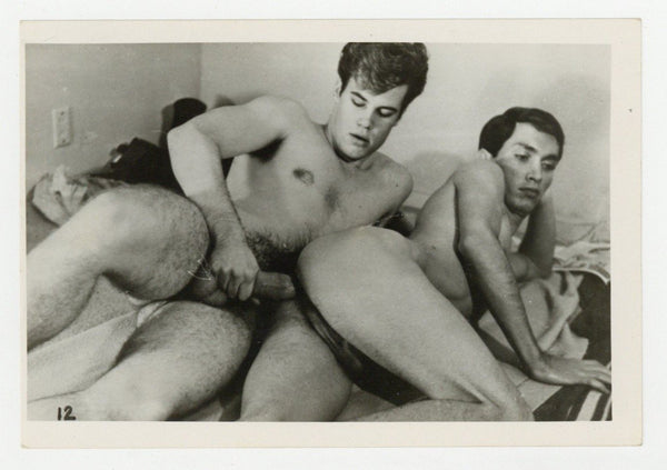 Beefcake & Jock 1960 Big Cock Anal Intimacy 6x4 Vintage Gay Photo 6x4 Acme Prod. Q9439