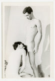 Adorable Tall Thin Male Physique 1960 All Man Orgy Group Sex 1960 Vintage Gay 6x4 Original Photo, Acme Prod. Q9438