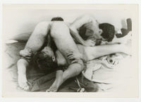 Three Man Train Chain 1960 Homoerotic Photography 1960 Vintage Gay Photo 6x4 Original Photo, Acme Prod. Q9442