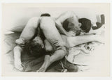 Three Man Train Chain 1960 Homoerotic Photography 1960 Vintage Gay Photo 6x4 Original Photo, Acme Prod. Q9442