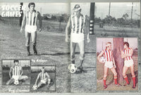 Soccer Games V1#1 Ty Arthur, Eric Clement 1985 Gay Football Beefcakes 52pgs Nova Studios, NYC M36810