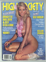 High Society 1986 Jeannette Littledove 7p, Krista Lane 100pgs Adult Film Stars HS Publ. M36991