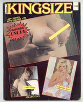 Kingsize 1985 Hannah Viek, Uschi Diggard, Rhonda Jo Petty, Michelle Weber, Barbara Alton 44pg UK Edition All Big Boobs M37001