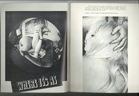 Where It's At V1#1 Beat Generation Psychedelic Smut, Blaxploitation Erotica 1970 Uschi Digard, Joyce Gibson Mandell 64pgs Command Publ. M36968