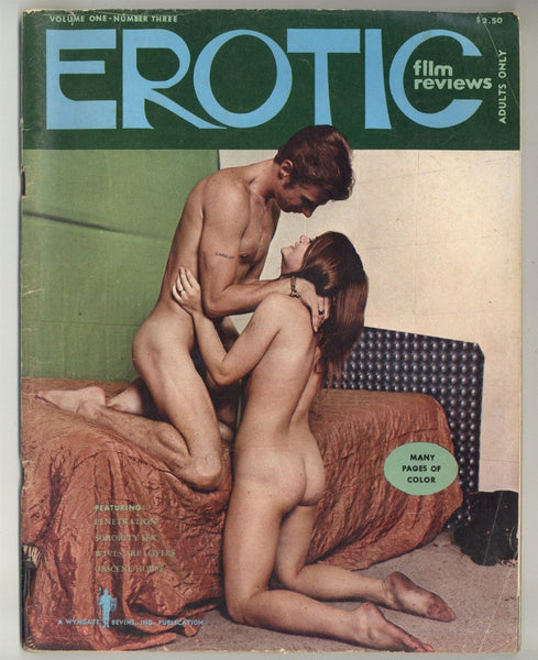 Erotic Film Reviews 1968 Lilian Parker 80pgs Wyngate & Bevins Inc, Sexploitation Cinema Magazine M36974