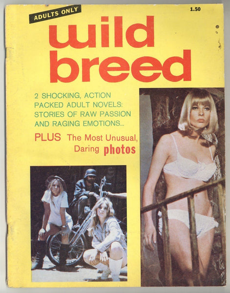 Wild Breed V1#2 Days of Sin and Nights of Nymphomania 1967 Outlaw Bikers, LSD, Satanic Sex 72pgs Seven Seventy Publ. M37440