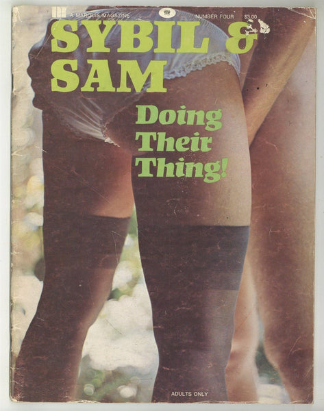 Sybil & Sam 1972 Psychedelic Surfer Couple 48pgs Hippie Sex Pictorial, Marquis Publ M37023