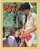 Hot Dog 1980 Becky Savage  & Brad Edwards 36pg Quality Porn Magazine, Swedish Erotica / Marquis Publ. M37113