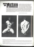 Men Of Action In Bondage #2 Buddy Houston, Dan Pace, Greg Stromm, Buddy Rodgers 1981 Vintage Gay Leather 48pgs LDL Magazine M37016