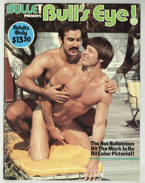 Bullet Presents: Bull's Eye 1979 Bruno (Herman Fortezza) 28pgs Gay Pinup Magazine, Bullet Studios M36975