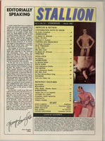 Stallion 1985 Malexpress, Cityboy, 84pgs Vintage LGBTQ Gay Pinups Magazine M36957