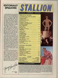 Stallion 1985 Malexpress, Cityboy, 84pgs Vintage LGBTQ Gay Pinups Magazine M36957