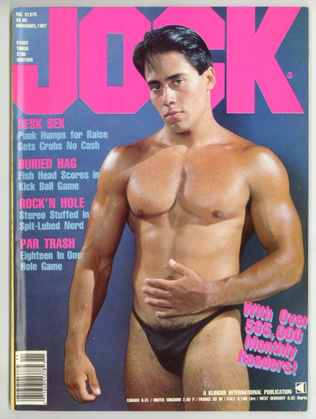 Jock 1987 Jeff Converse, Mark Rebel, Joe Fuller 84pgs Scott Stevens Gay Pinups Magazine M36962