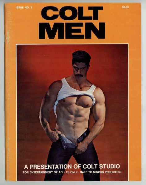 Colt Men #5 Tony Regalia 1979 Big Max/Sam Pasco 48pgs Jim French Rip Colt Gay Physique Magazine M37031