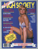 High Society 1981 Vanessa Del Rio, Connie Mack 100pgs Vintage Porn Magazine HSP Pub. M37753