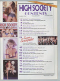 High Society Magazine 1983 Linda Blair, Sylvia Benedict, Gloria Leonard 100pgs Vintage Porn, HSM Publ. M37754