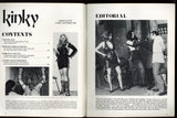 Kinky #11 Jackie Miller, Jamie Gillis 1976 Vintage Femdom Illustrated Pulp 64pgs Soho Publ. M39871