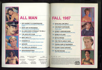 All Man V1#2 Francois Papillon/Chris Ingrahm 1987 David Sandler, Sonny Landham 132pgs Derek Lane Gay Magazine M37139