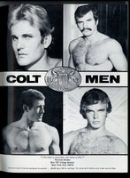 Colt Men #1 Colt Studios Clint Lockner, Marc Rutter, Toby 1975 Jim French 44pgs Outlaw Gay Bikers Leather Magazine M37144