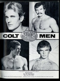 Colt Men #1 Colt Studios Clint Lockner, Marc Rutter, Toby 1975 Jim French 44pgs Outlaw Gay Bikers Leather Magazine M37144