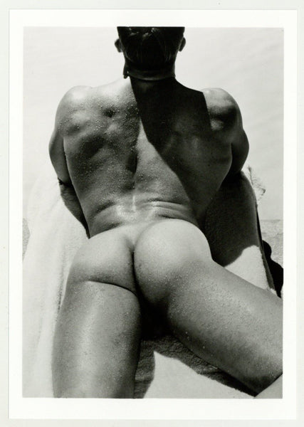 John Pruitt 1994 Colt Studios 5x7 Rear View Backside Bum Gay Jim French Nude Photo J14502