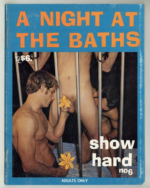 A Night At The Baths 1977 Jack Wrangler, Bill Giffen, Stan Marshal 48pgs Gay Bathhouse Illustrated Pulp, LDL Magazine M37900