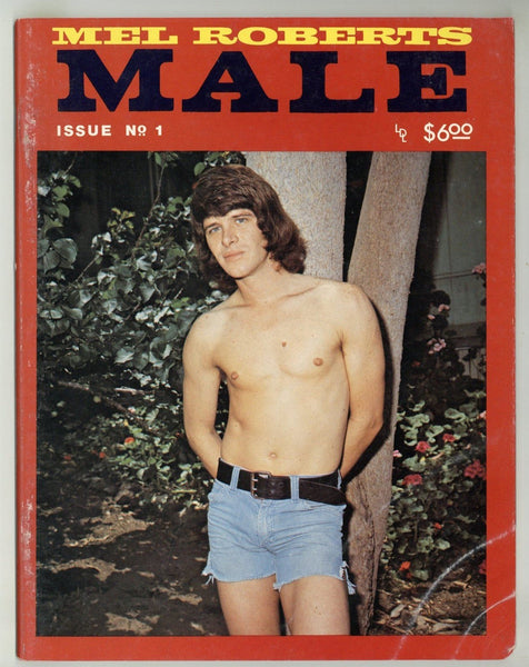Mel Roberts Male 1977 Jeff Conner, Steve Johnson, Jeff Barham 48pgs Gay Pinup Magazine, LDL Publ. M37628