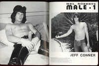 Mel Roberts Male 1977 Jeff Conner, Steve Johnson, Jeff Barham 48pgs Gay Pinup Magazine, LDL Publ. M37628