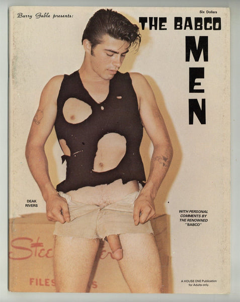 The Babco Men 1978 Deak Rivers, John Powers, Ross Judd 48pgs Big Cock Jocks, House One, Hollywood M37287
