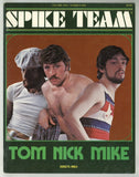 Spike Team #1 Tom Hendricks, Nick Petros, Mike Williams 1979 Gay Jock Physique Photos 48pgs LDL Publ. M39073