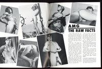 AMG Raw by Bob Mizer #2 Buddy Houston, Bobby Gordon, Wayne Pickett 1979 Athletic Model Guild 48pgs Golden State News Gay Magazine M37534