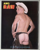 AMG Raw #1 by Bob Mizer 1979 Bobby Kropp, Larry Dyer, Dane Zimmerman 48pgs Athletic Model Guild, GSN Gay Physique Magazine M37535