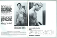 Workload V1#4 Clint Rogers, Lee Stern 1982 Gay Office Co-Worker Sex Pulp 48pgs LDL Publ. M37301