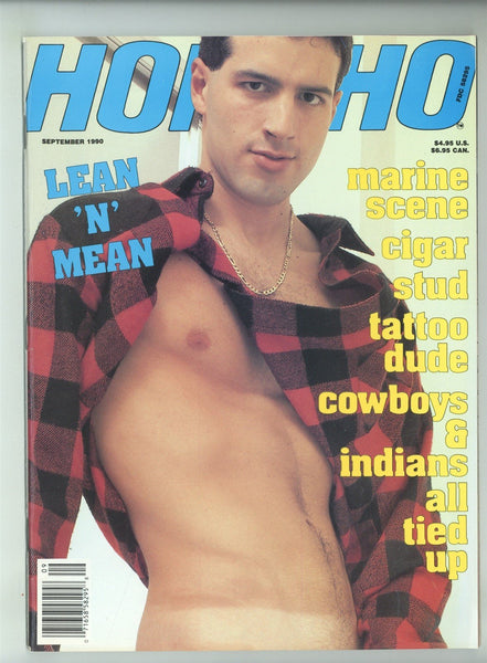 Honcho 1990 Roberto Roma, Naakkve, Target Studio 98pgs Beefcake Men Gay Magazine M37306