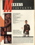 Mandate 1984 Naakkve, Surge Studio, Naked Wrestling 98pgs Modernismo Publ. Gay Magazine M37329